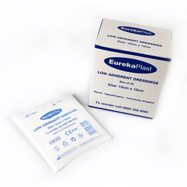 Low Adherent Dressing Pads - pack of 25