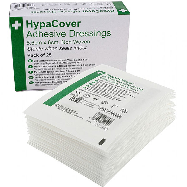HypaCover Adhesive Dressing 8.6x6cm Pk25