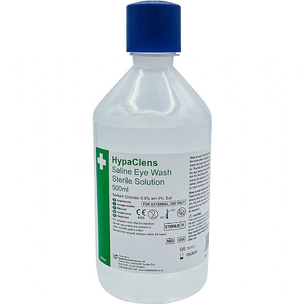 HypaClens Eyewash bottle 500ml sterile