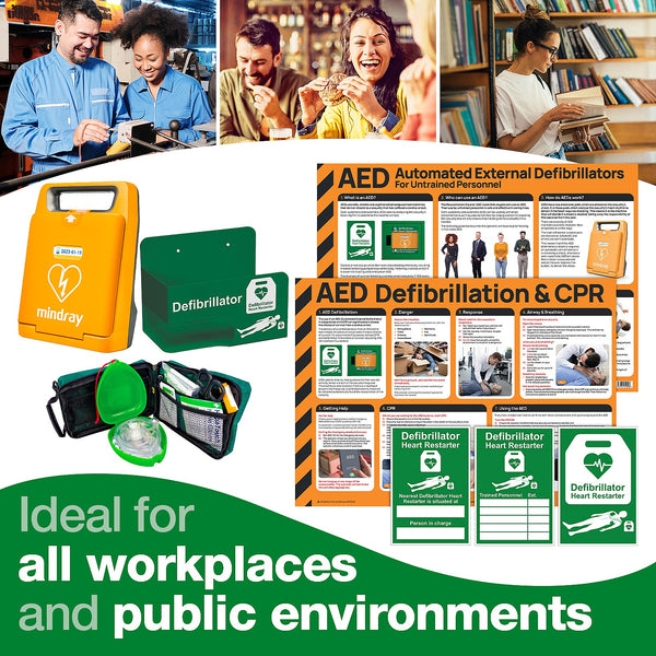 Mindray C1A Automatic Defib Wall Bracket Bundle