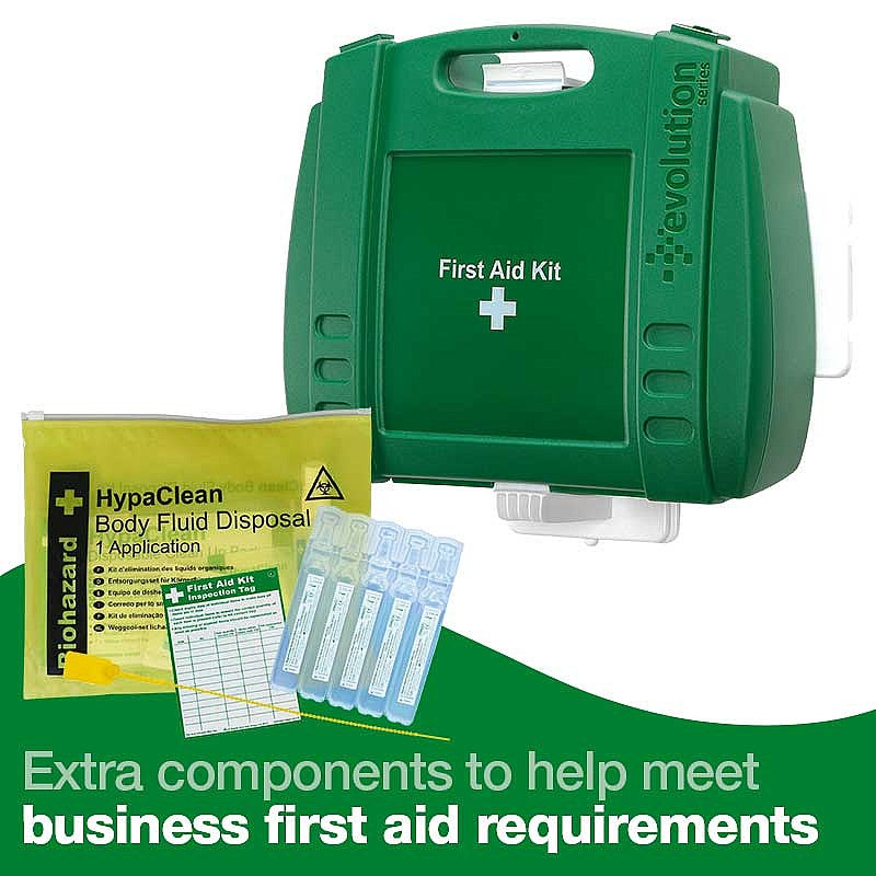 Evolution Plus Workplace First Aid Kit with Enhanced Content – Mini ...