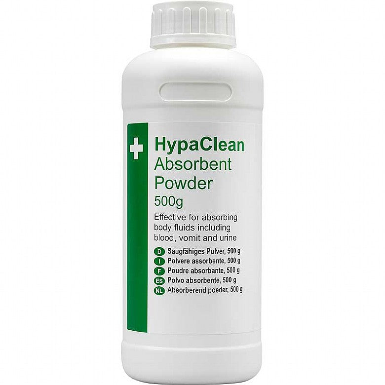 HypaClean Absorbent Powder 500g Tub – Mini First Aid
