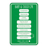 Baby & Child CPR Fridge Magnet