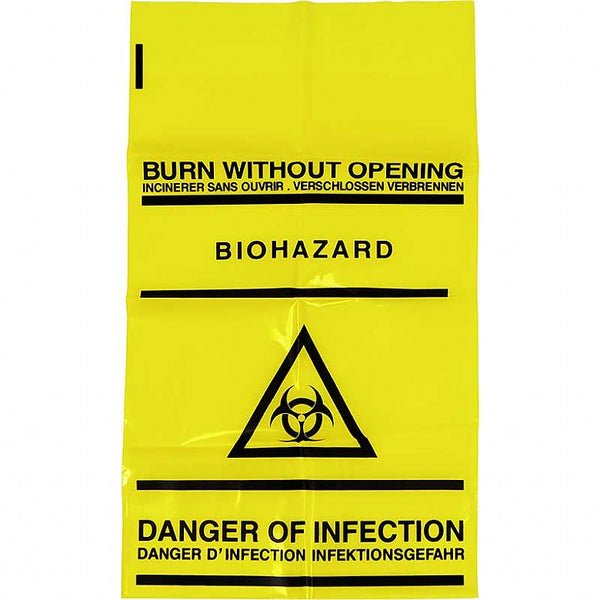 Clinical Waste Bags Self Seal Pk 50