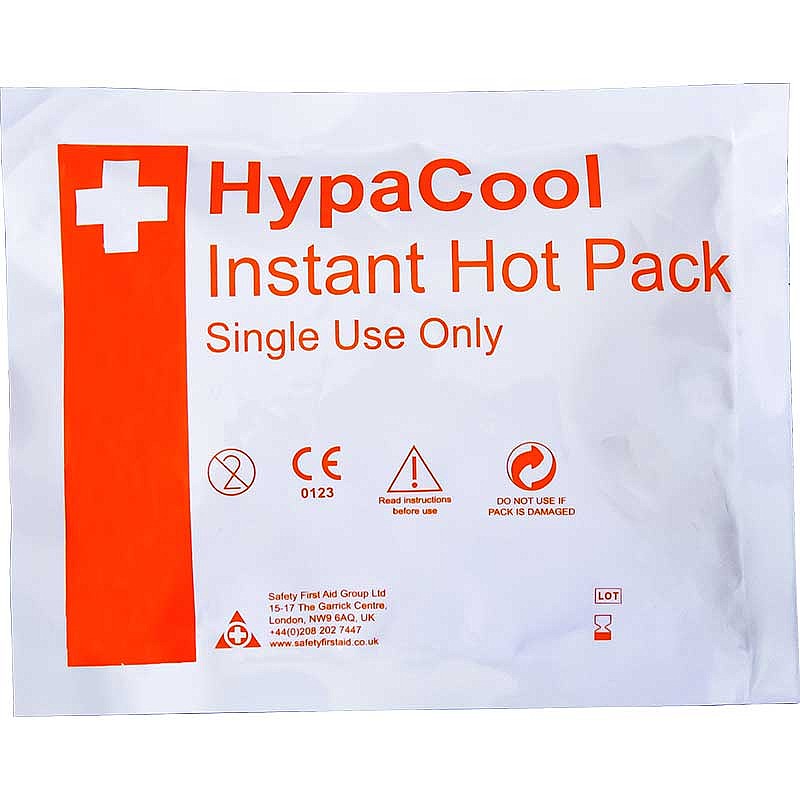 HypaCool Instant Hot Pack 24compact 15x12cm PK24 – Mini First Aid