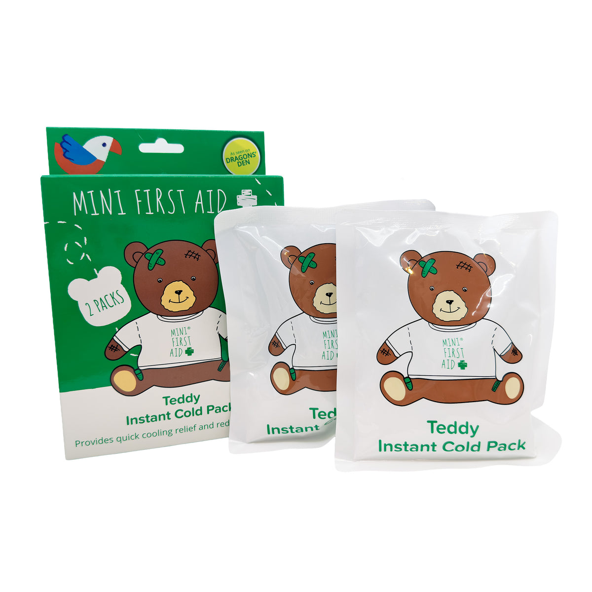 Teddy Instant Cold Pack – Mini First Aid