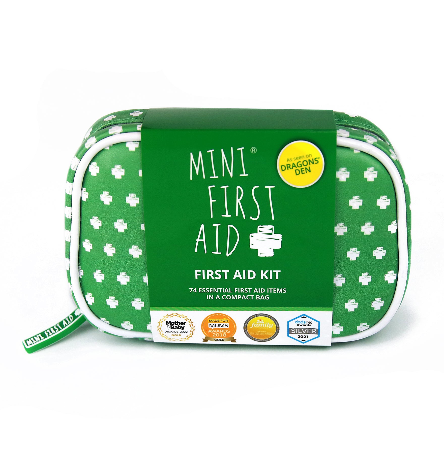 Mini First Aid Guide Mini First Aid Kit - 74 Items