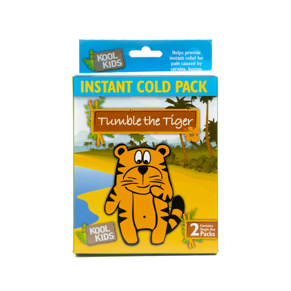 Tumble Tiger Instant Cold Pack (Box of 2)