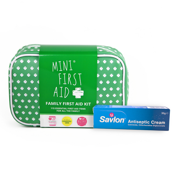 Large Family First Aid Kit & Savlon